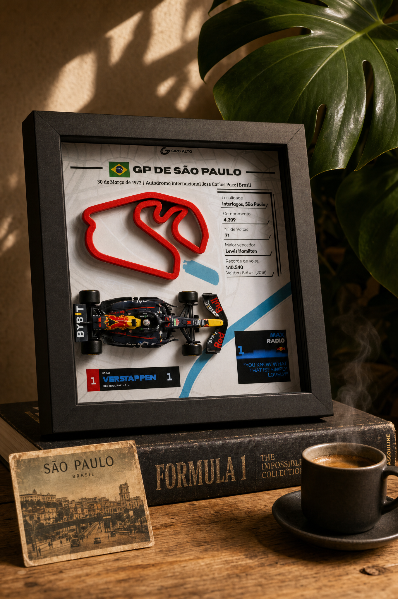 Quadro Eternal Lap Simply Lovely — Max Verstappen · GP de São Paulo - Imagem 11